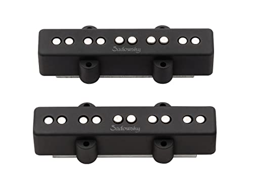 Sadowsky J/J-Style Bass Pickup Set (Alnico V/Alnico Iii), Noise-Cancelling, Split Coil, 5-String - Bridge & Neck (Sac Pu J5 S Nc) #TOP1