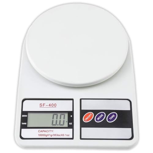 TruVeli Digital Kitchen Food Weighing Scale With Digital Display Multipurpose Portable Weighing Scale & Food Weight Machine For Healthy Living, Home Baking, Cooking, Fitness & Balanced Diet