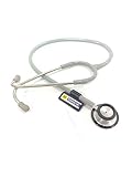 3S Konica Dx Adult Stethoscope for Nursing Charges, Senior Residents, Doctors Stethoscope,Professional Medical Supplies,Diagnostics & Screening Stethoscopes(Grey))