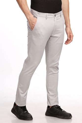 Image of Men's Slim Fit Casual Trousers Parent 2
