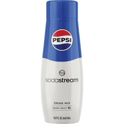 Sodastream Pepsi Syrup - 440 ml, 6 Pack, Cola Flavor