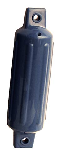 Dock Edge + Boat Ribbed Fender, Navy Blue, 5.5x20-Inch
