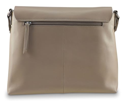 Sac crossbody Jost Arva L écru grand format minimaliste - 4