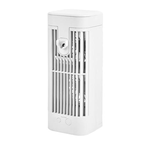 Yzdysg Ventilador eléctrico, aire acondicionado portátil, refrigeración doméstica, pequeños acondicionadores, ventilador eléctrico de agua para interiores, ventilador de luz nocturna