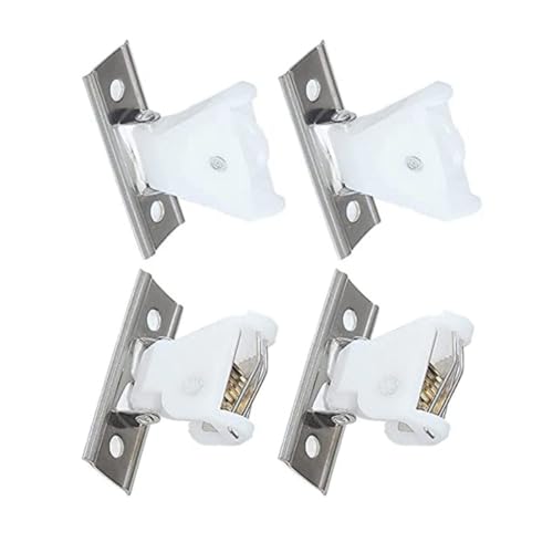 Veemoon Cerraduras de Cordón para Cortinas Romanas Bambú Juego de 2 Unidades de Plástico Resistente Accesorios de Repuesto Compactos para Herrajes de Persianas en Hogar