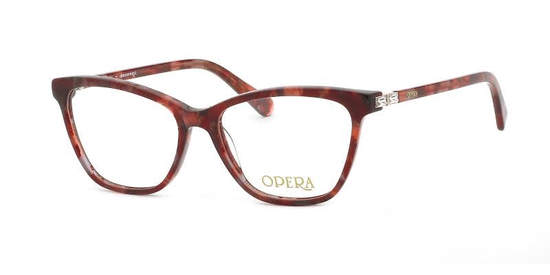 Montura de vista mujer Opera CH495 roja para solucionar la fatiga visual
