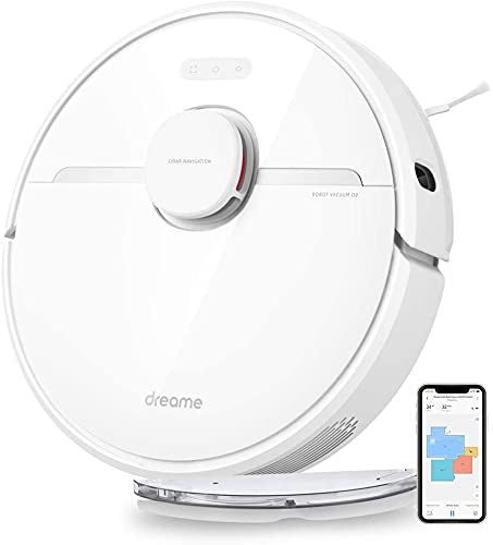 ロボット掃除機 dreame D9 強力吸引 スマート家電 マッピング機能 Amazon | Dreame D9 ロボット掃除機 水拭き 両用 3000Pa強力吸引 150
