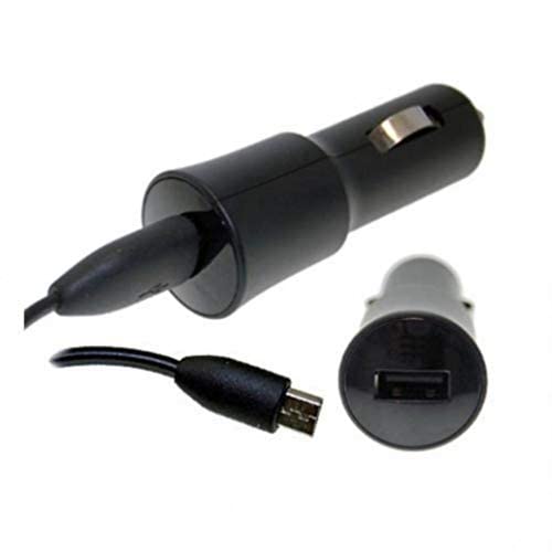 PRO Grade Car Charger Works with Oppo N1 Mini + Tangle Free MicroUSB Cord! Two Piece kit Offers More Choices and Compatibility!