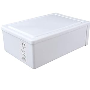 YARNOW Stapelen Borst Opslag Lade Box Bin Desktop Kantoor Organizer Ondergoed Lade Organizer Sok Beha Onderbroek Kast Kast Opbergdozen Schoenen Organizer L