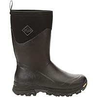 Muck Boots Men's Arctic Ice Mid AGAT Thermal Waterproof Wellington, Black, 9