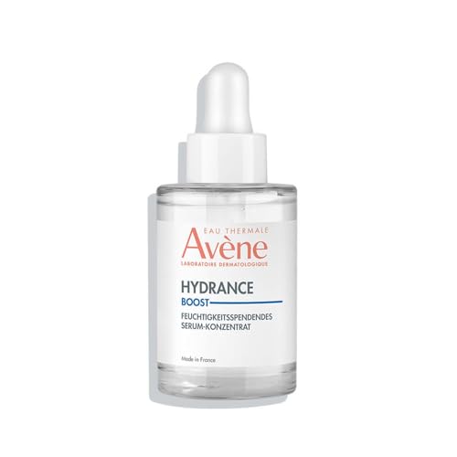 AVÈNE Hydrance - BOOST Feuchtigkeitsspendendes Serum-Konzentrat - Mit Hyaluronsäure Niacinamid & Avène Thermalwasser - 48h Feuchtigkeit - Feuchtigkeitsarme Haut - 30ml
