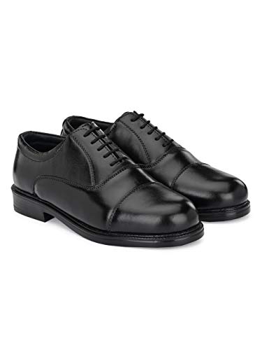 Image of Eego Italy Light Weight Genuine Leather Police /Security /Service Shoes