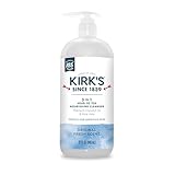 Kirk'S 3-in-1 Head To Toe Nourishing Cleanser, Original Fresh, 32 Ounce