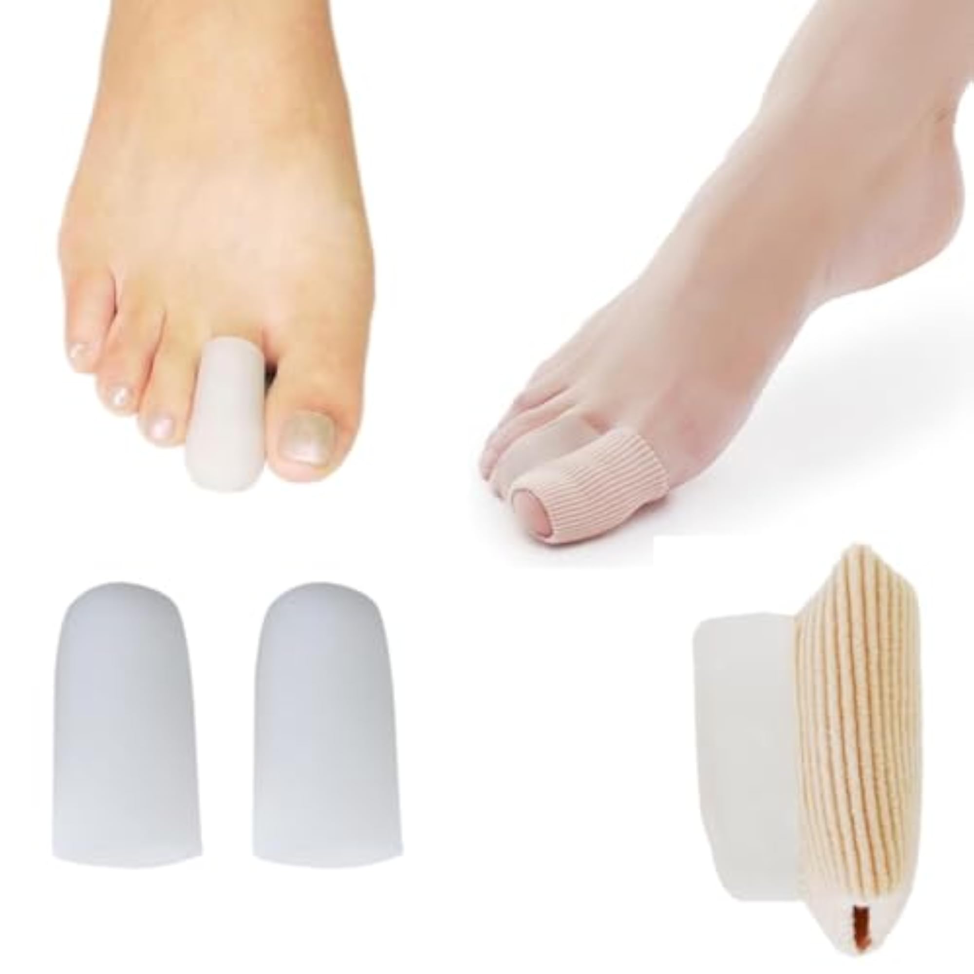 Soft Silica Gel Big Toe Tube Separators & Toe Cap Protector