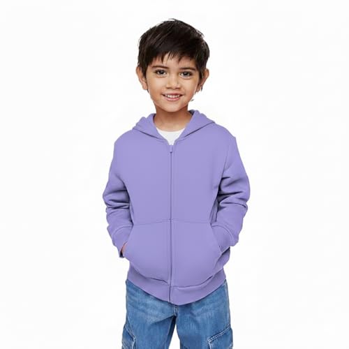 FUNKY MONKEY Boys Zip-Up Hoodie Sweatshirt Jacket – Soft & Comfor...