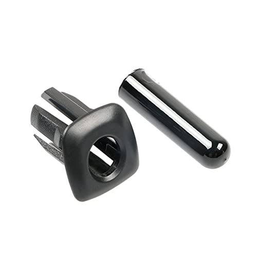 Voodonala Red Carbon Door Lock Pin Cover Rings – For Ford F150 2015+ – 4-Piece Set