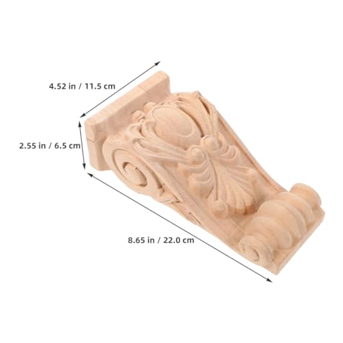 Ménsulas de madera ornamentales para disimular juntas y esquinas de muebles 2