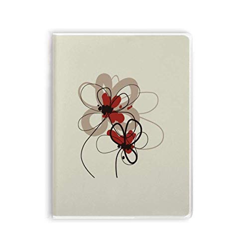 Journal couverture souple pour peinture de plantes lors de vos balades