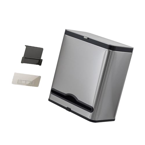 Caneca de basura para pared con dispensador de papel