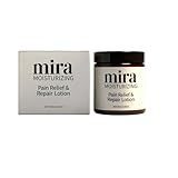 Mira Relief & Repair Lotion, Mira Organics Schmerzlinderungs- und Regenerationslotion, nährend und feuchtigkeitsspendend, wohltuend für die Muskulatur, nicht fettend, für trockene Haut