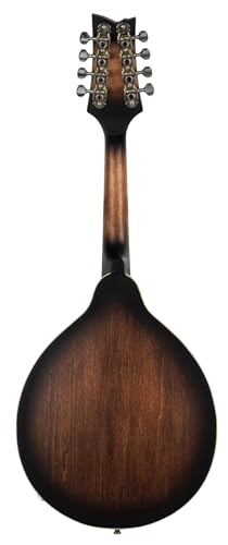 Ortega Guitars A-Style Mandoline Elektro-Akustisch – F-Holes – Americana Series – Fichte / Ahorn, Braun (RMAE30-WB)