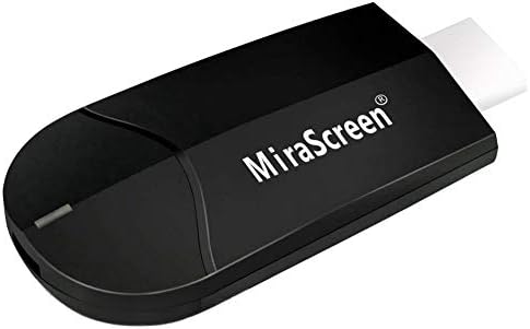 4K/1080P Wireless Display Adapter, SmartSee Screen Mirroring from iOS Android Phone Laptop to TV Projector Any HDMI Display, Dual Core Streaming Device Support Miracast Airplay DLNA