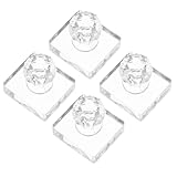 MAGICLULU 4 Stück Acryl Mahlwerkzeug mit Stößel zum Pigmentmahlen für Öl Aquarell und Mineralfarben Langlebig Leicht für Künstlerisches Mischen und Selbstgemacht Projekte