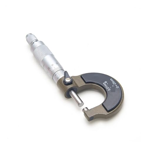 Calibrador digital de acero inoxidable 0-25mm alta precisión miniatura 4
