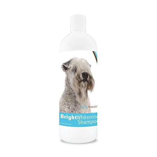 Healthy Breeds Soft Coated Wheaten Terrier Bright Whitening Shampoo 12 oz