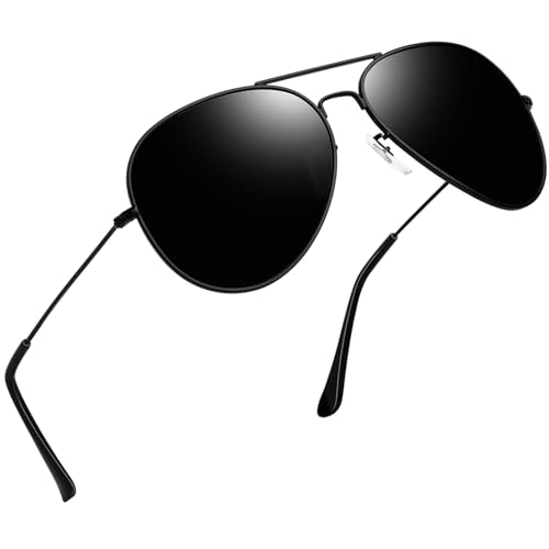 Polarized Sunglasses Womens Mens Oversized Vintage Sun Glasses Classic Retro Fashion Metal Shades Driving Vacation SY60053