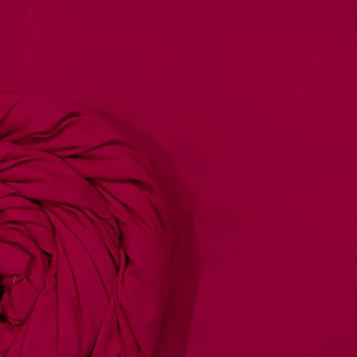 Image of 100% Pure Cotton Mulmul Fabric Material | Reusable Ultra Fine Mulmul Fabric | Lightweight Soft Smooth Piece Linning, Stole, Dupatta, Cushion Pillow Cover (Pink Rose, 2.5 Meters)