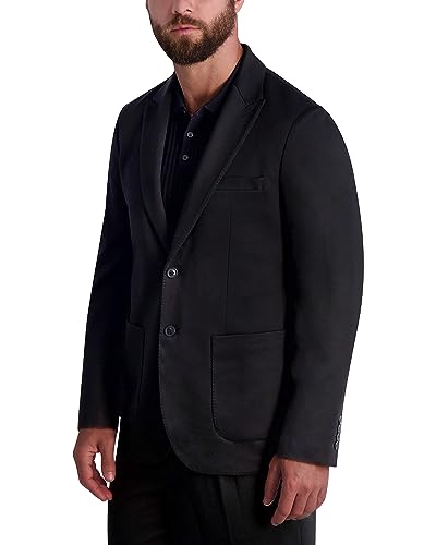 KARL LAGERFELD Men's Soft Stretchy Long Sleeve Blazer2