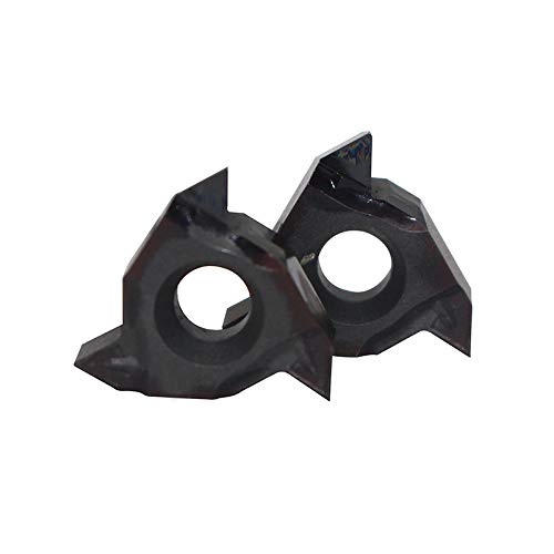Tool Part for 16IR AG60 2PCS CNC Internal Thread PCD Diamond Turning Insert Threading Tool 16ir Ag60 Turning Inserts