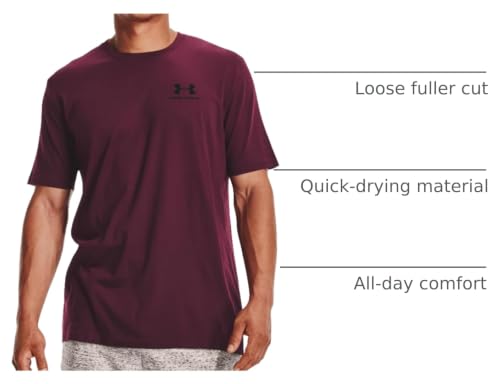 Image of Under Armour Men's Sportstyle Left Chest Logo Short-Sleeve T-Shirt