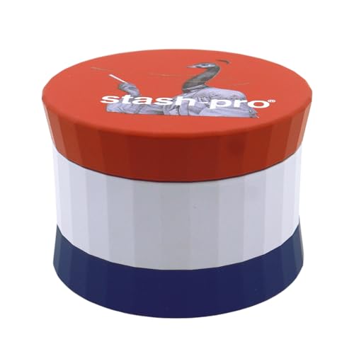 Image of Stash-Pro Crushers Metal Solid Herb Grinder | Herb Crusher Machine Roller Joint Crashers (Silicone 60MM)