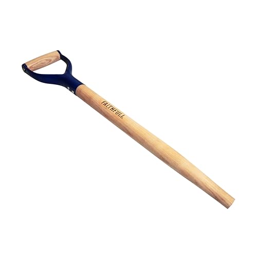 Manche de rechange Faithfull MYD conique courbé pour bêches, fourches et pelles – Bois de frêne - 71 cm (28 po)