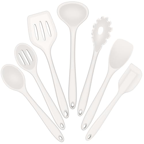 E-far 7-Piece White Silicone Set