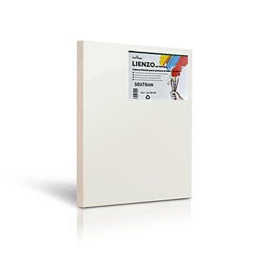 Lienzos de tela sintética para pintar con bastidor grueso - gran variedad tamaños (60x90cm)