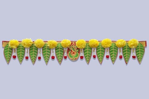 Image of Divyakosh Diwali Decor Bandhanwar (Pack of 2) for Main Door - 38 Inch| Door Hangings for Home Decoration | Toran for Entrance Door Stylish | Artificial Garland for Mandir & Pooja Room |