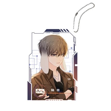 New Comic The Falling Merman Postcard Bai Chunian, Lan Bo Figure Acrylic Quicksand Stands Badge Mouse Pad Manga Around (I)