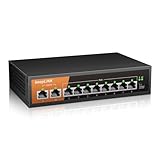 10 Ports Gigabit PoE Switch