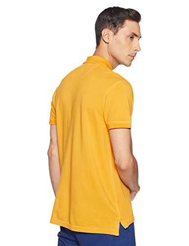 Image of US Polo Men's Solid Regular Fit T-Shirt
