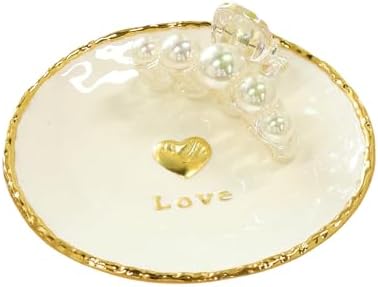 COLLECTIVE HOME - Zinc Alloy Jewelry Tray, Heavy and Durable Desi...