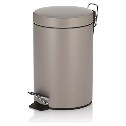 kela Bin, Metal, Cashmere Brown, one Size Cover