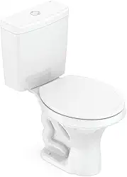 Kit Vaso Sanitário com Caixa Acoplada 6l com Assento Zip Incepa Branco