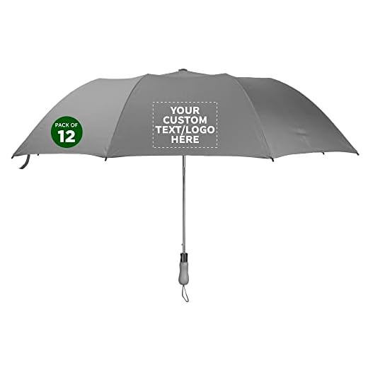 Best customized umbrellas no minimum Personalized Telescopic Folding Umbrellas