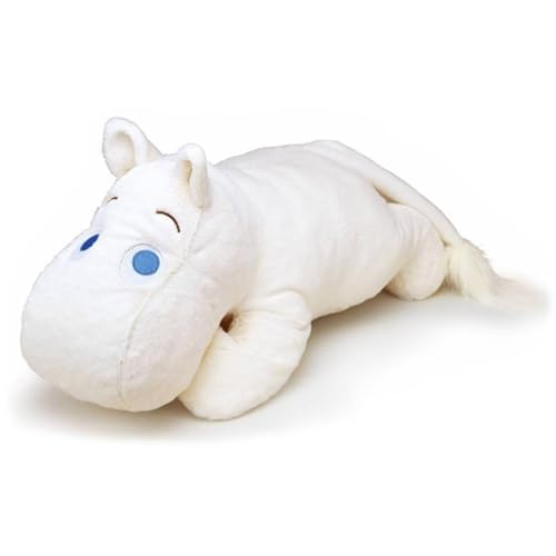 ムーミン リラクゼーション 抱きまくら ぬいぐるみ 全長約52cm オフホワイト