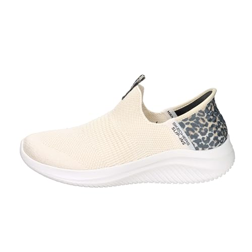 SKECHERS Women's Hands Free Slip-ins Ultra Flex 3.0 Natural Step Sneaker