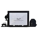 Innovative Fabricators, Inc. American Steel Farm & Ranch Picture Frame, Tractor & Barn, 5x7 Landscape, MADE IN USA