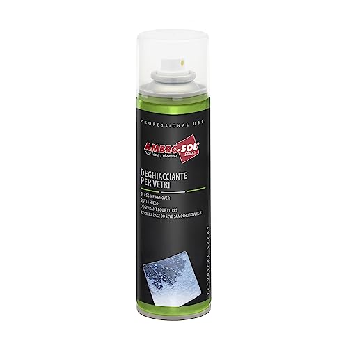 Ambro-Sol A455 Spray Deghiacciante per Vetri, Formato 250 ml, trasparente
